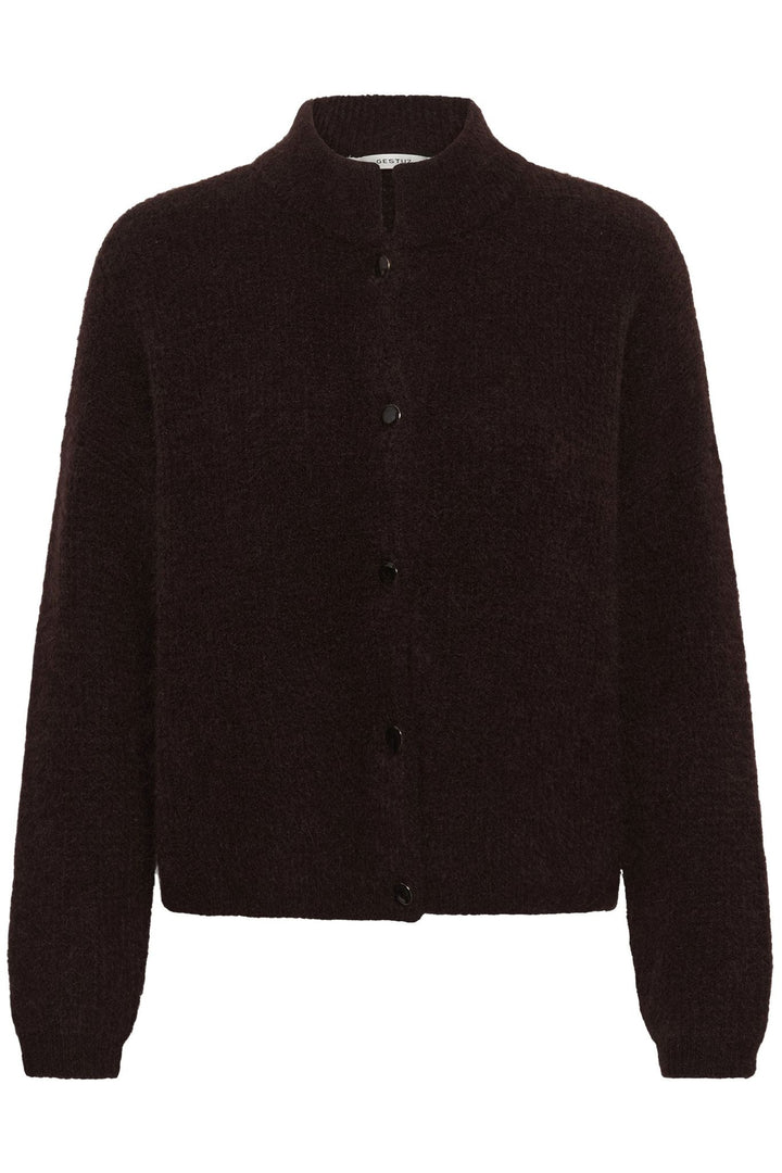 Gzdebbie Cardigan  Plum Melange