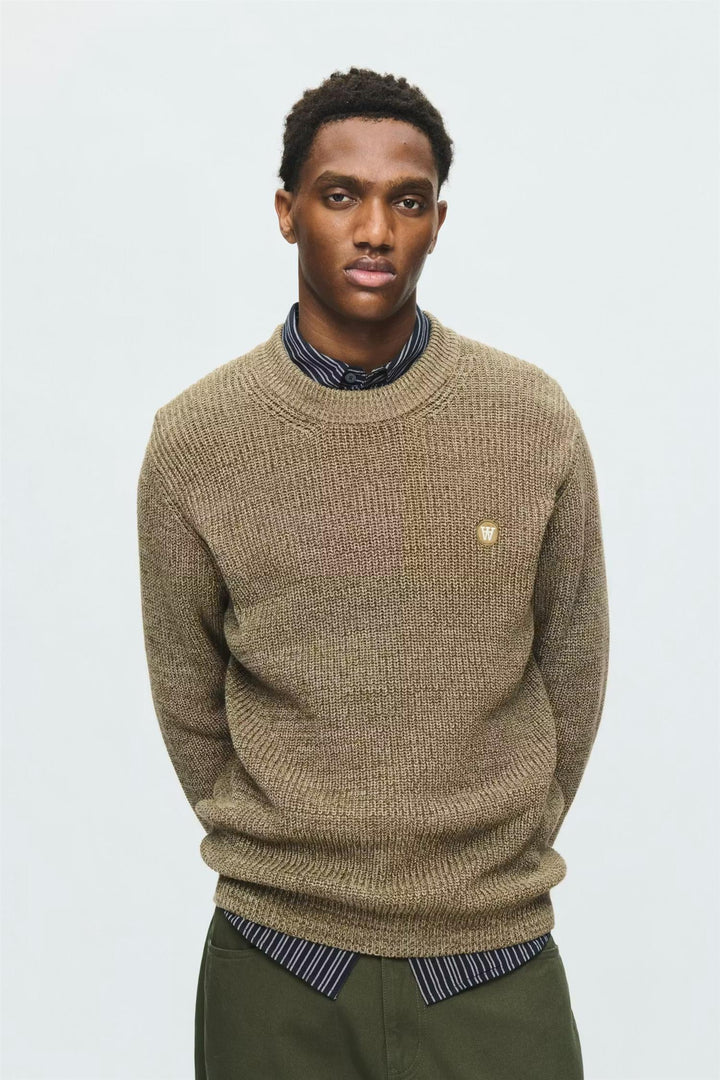 WWHALUM CREW NECK  Desert Palm Mel