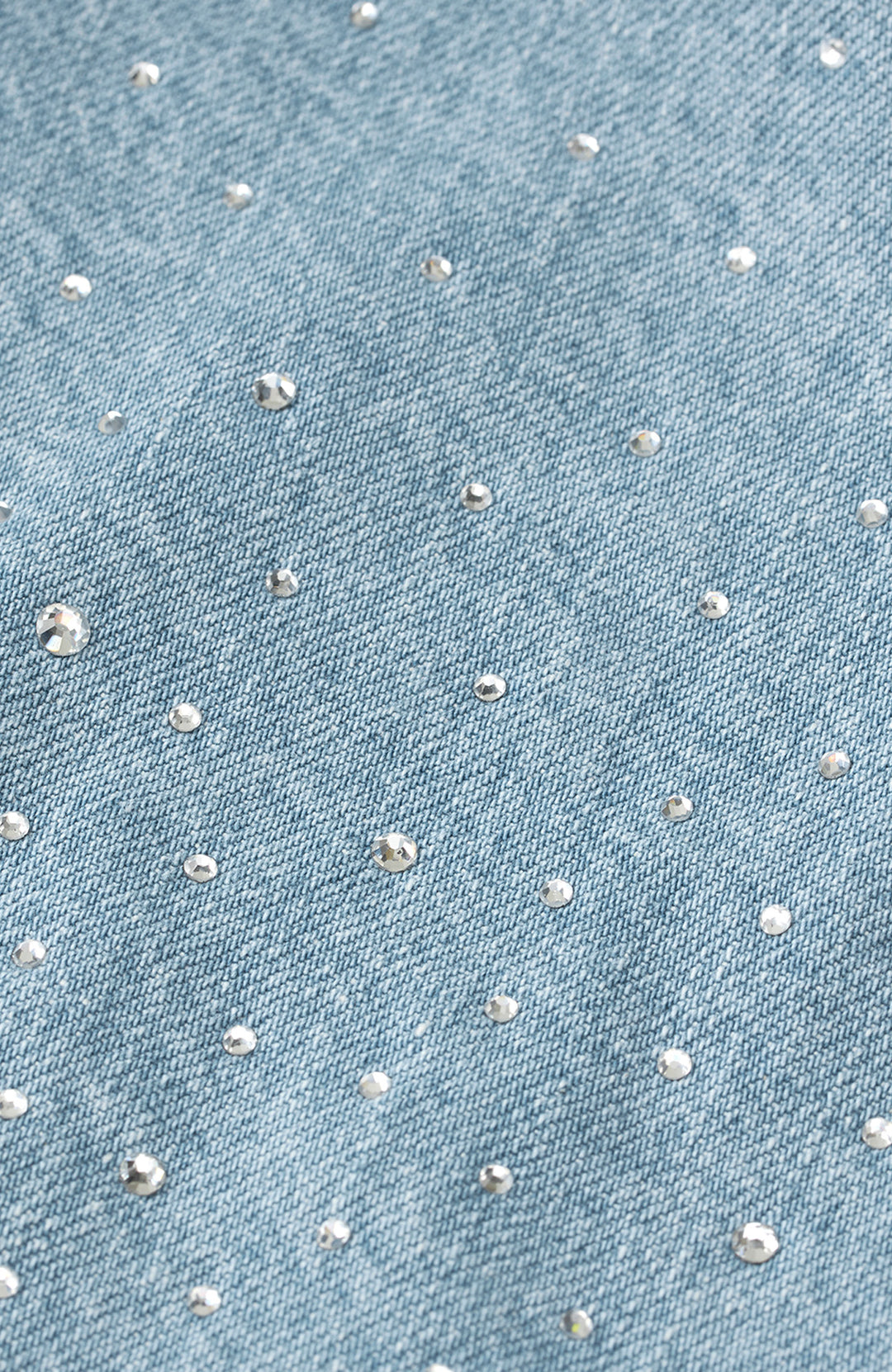 Abby  Light Rinse Rhinestone