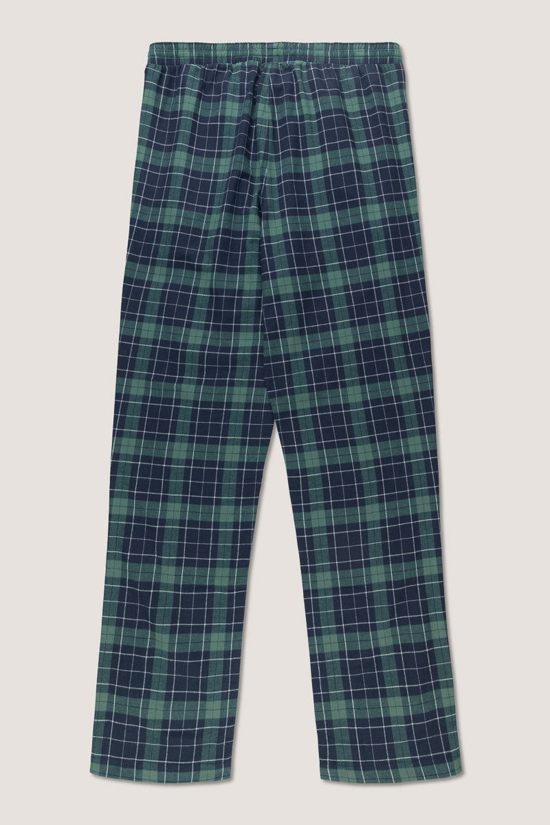 Pj Pant  Green Plaid