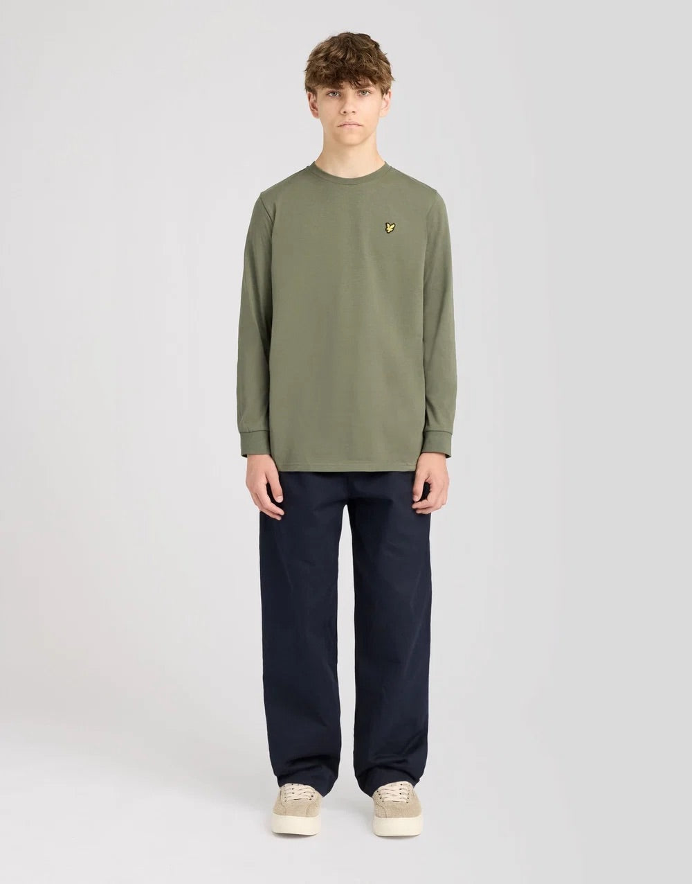 Plain LS T-shirt  Deep Depths