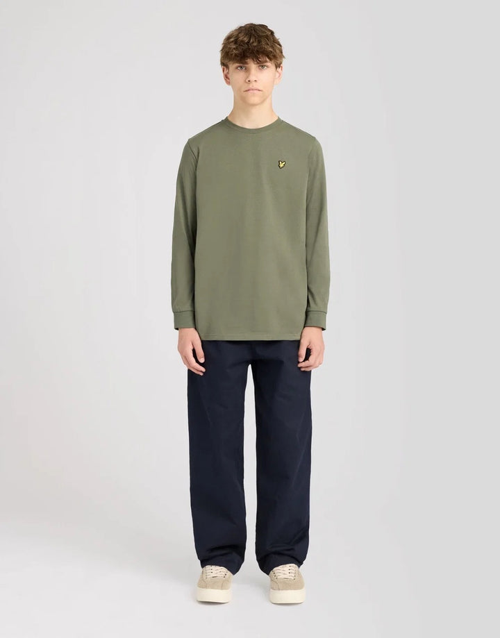 Plain LS T-shirt  Deep Depths