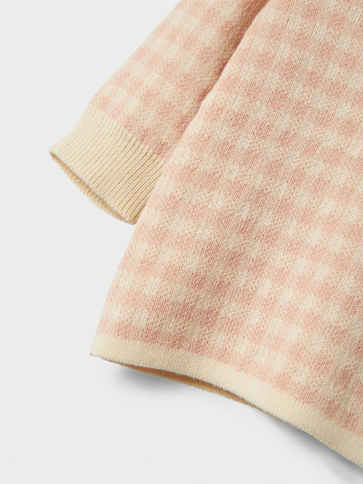 Nbfnadie Ls Loose Knit Lil  Lyserosa