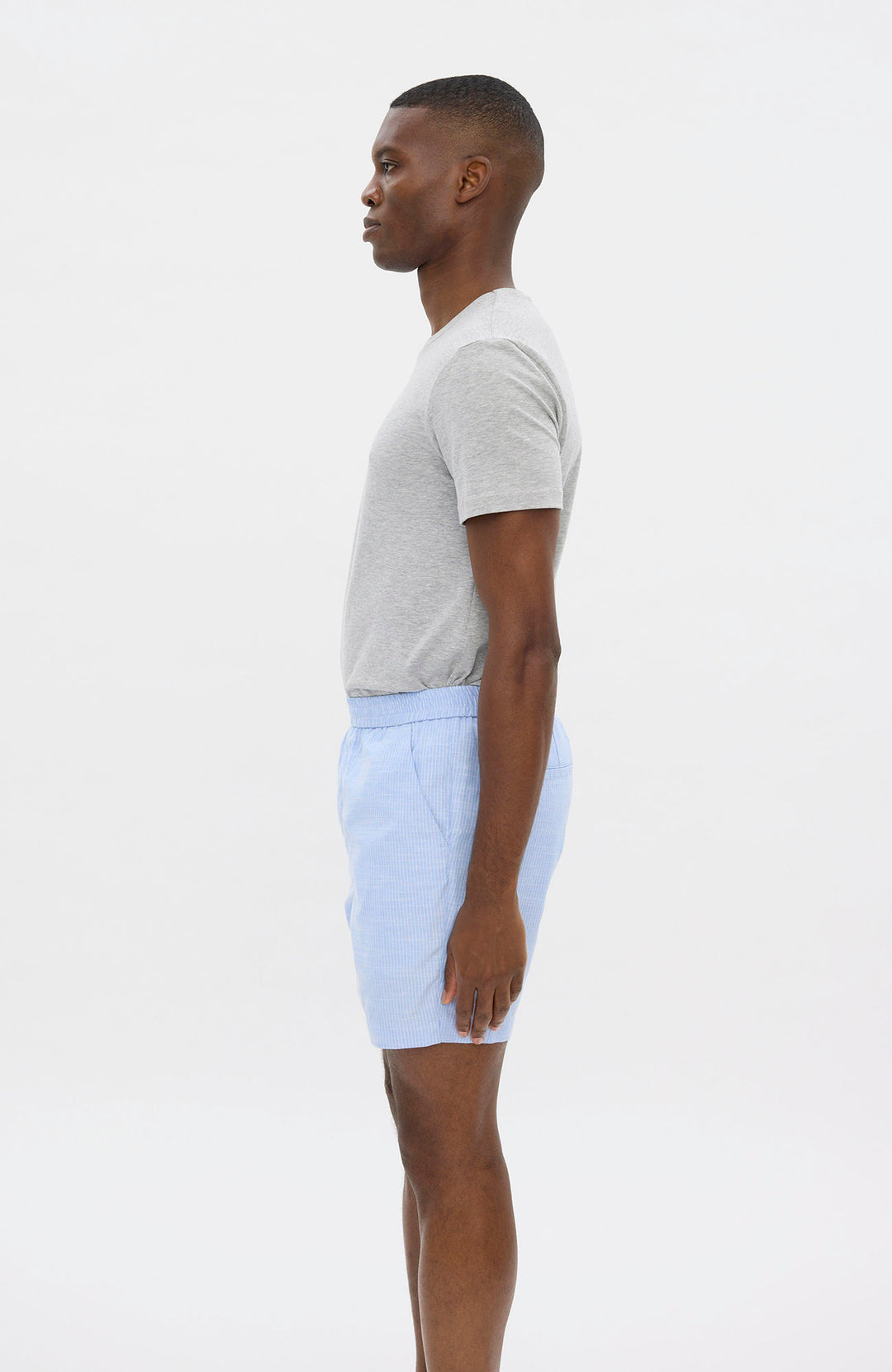 Turipl Shorts 035  Sky Blue Stripe