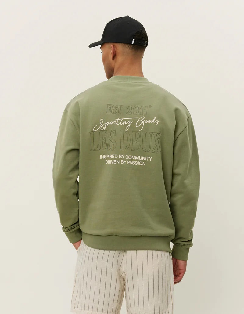 Allen Sweatshirt  Oil Green
