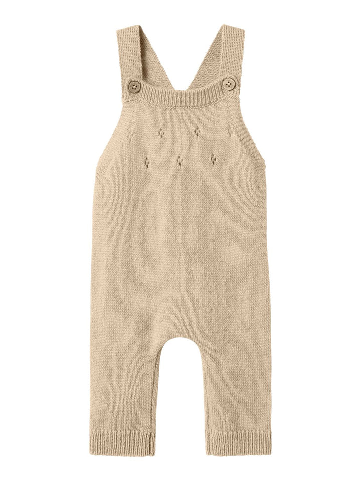 Nalio Wool Knit Overall Lil  Beige