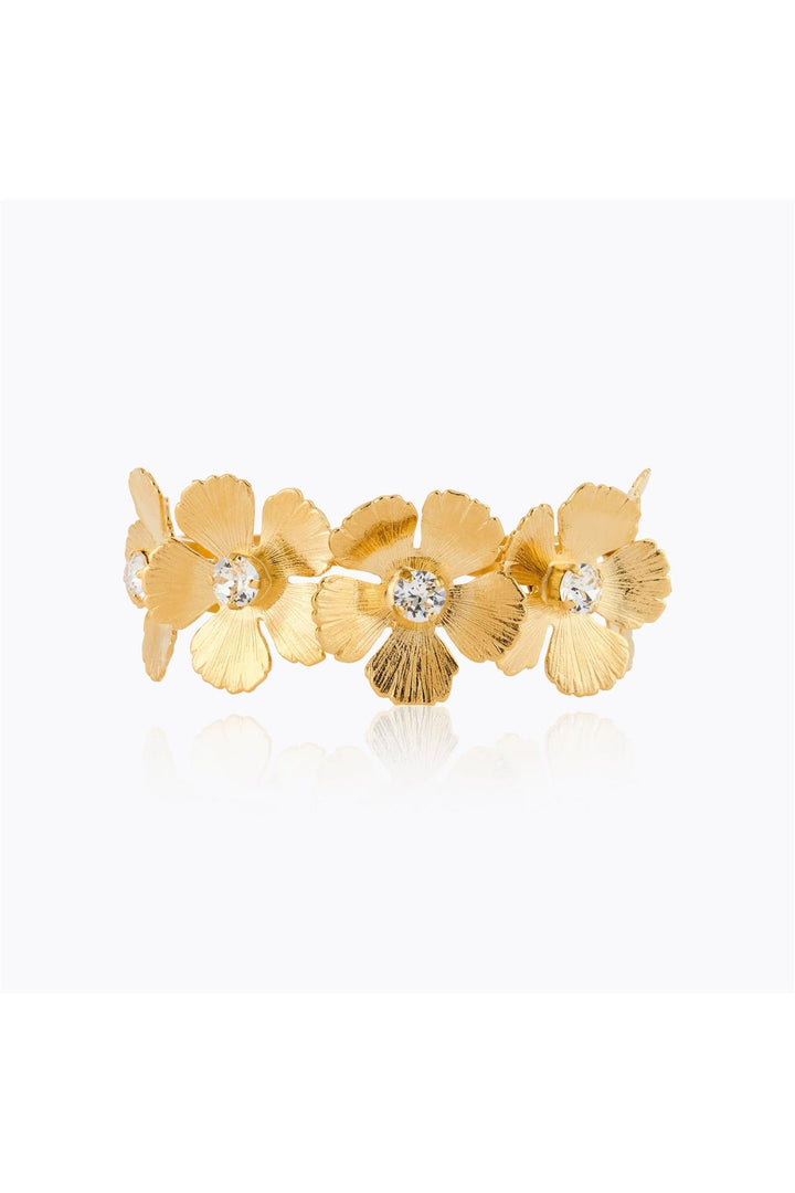 MINI ANEMONE BANGLE  Gold