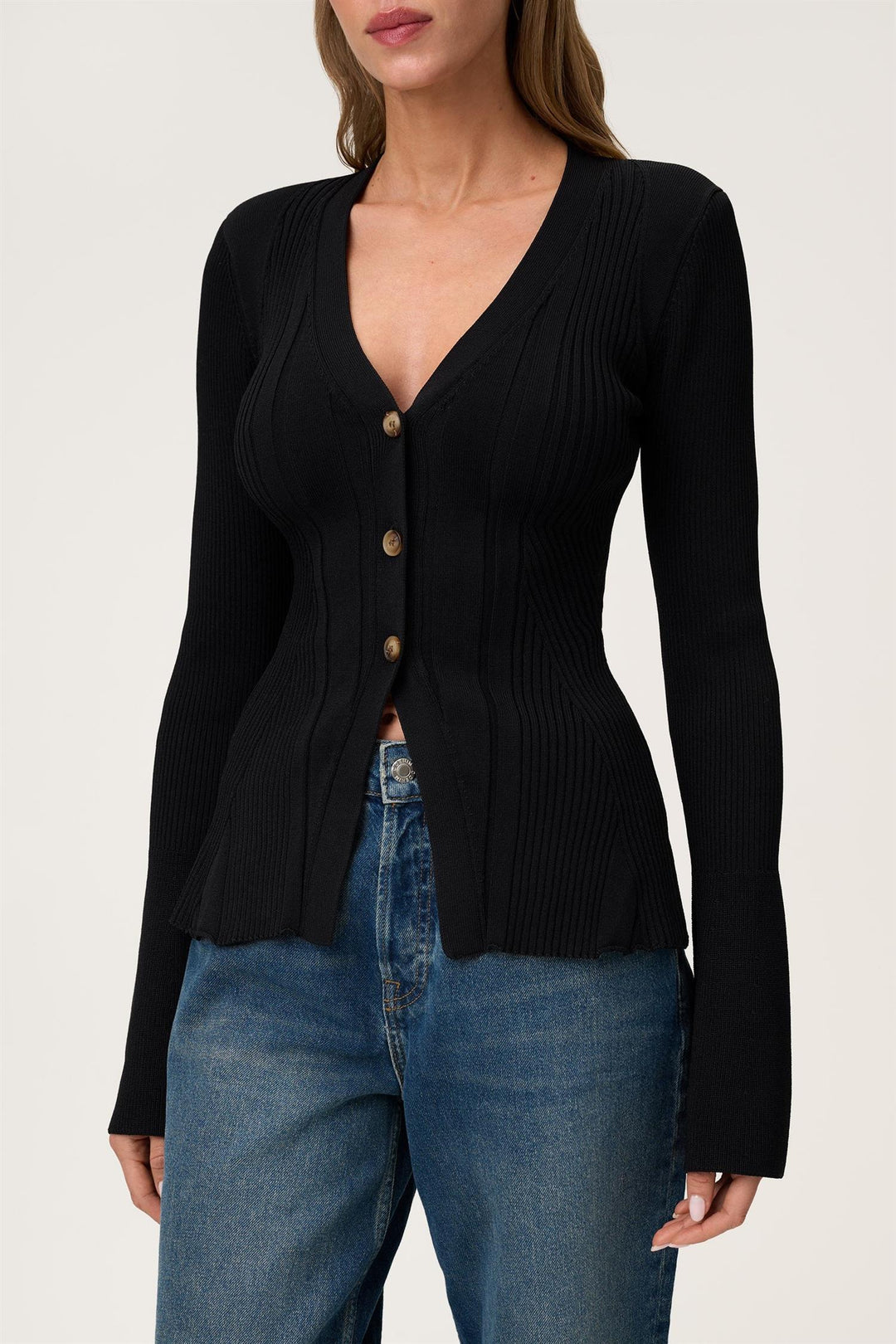 Lugo Cardigan  Black