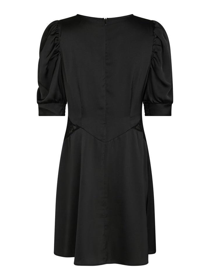 Alfia Lace Dress  Black