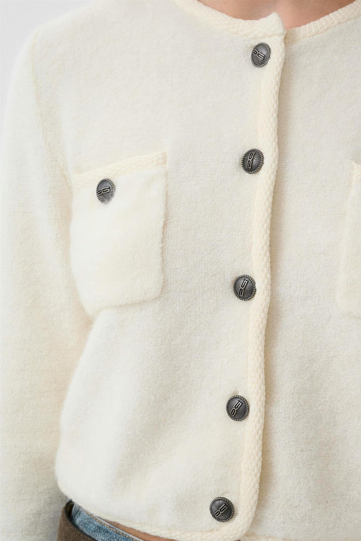 GZcurie cardigan  Egret