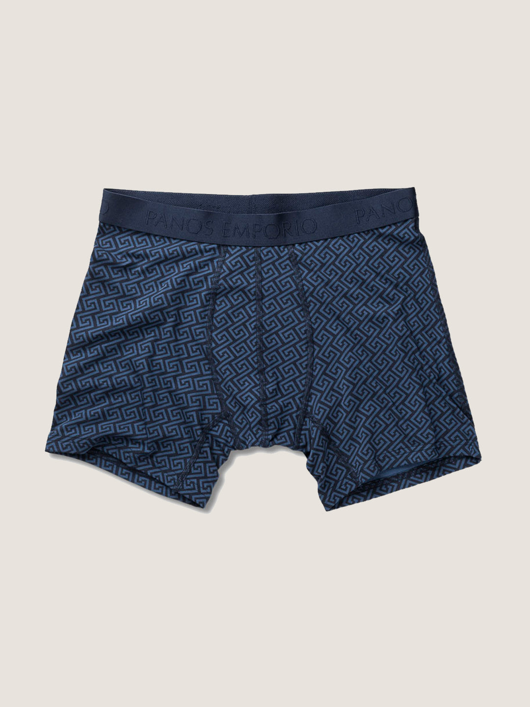 3pk Base Bamboo Boxer  Poseidon/High Tide/Blue Meander