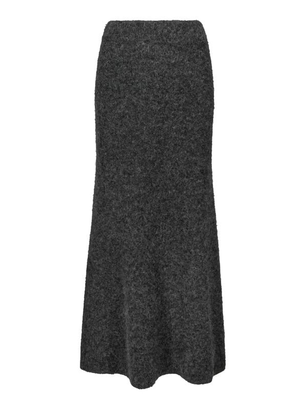 Marika alpaca skirt  Charcoal