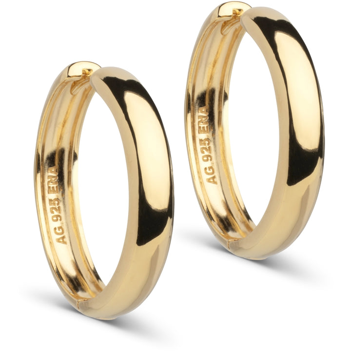 HOOPS, CLASSIC WIDE 25 MM  Gold