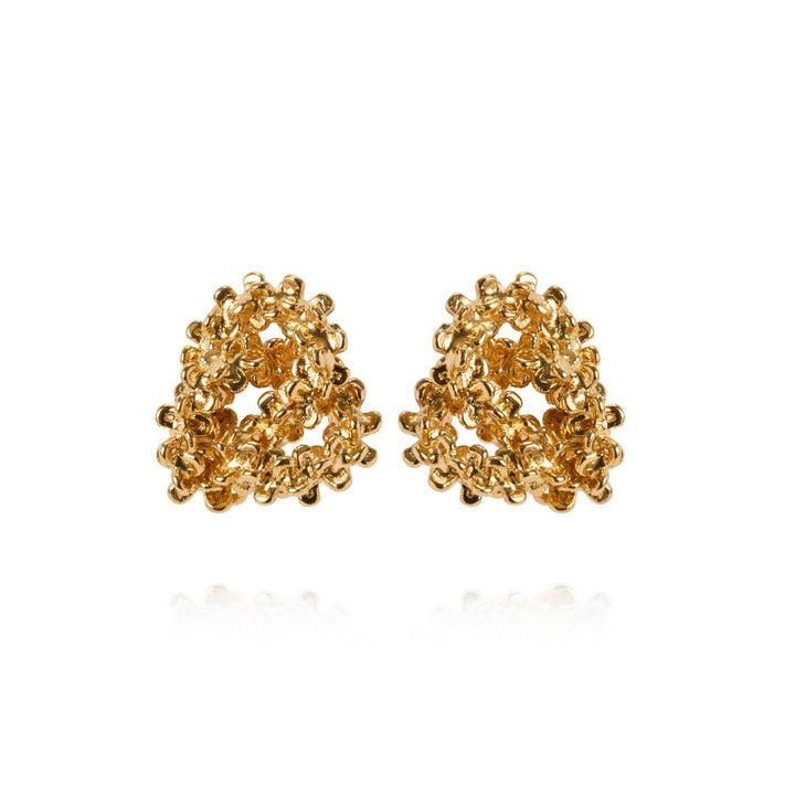 MINI GEMMA EARRINGSGOLD Gold