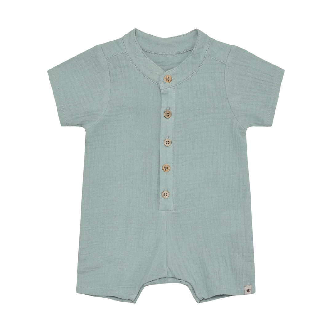 Playsuit SS Muslin  Gray Mist