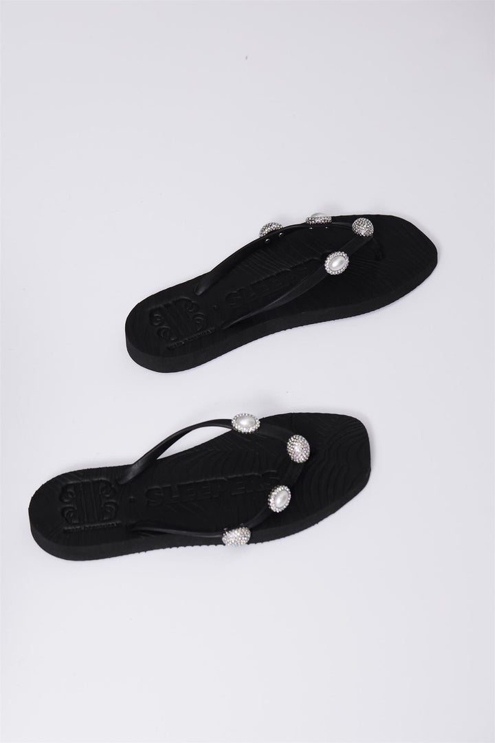 TAPERED PEARL IBIZA  Black