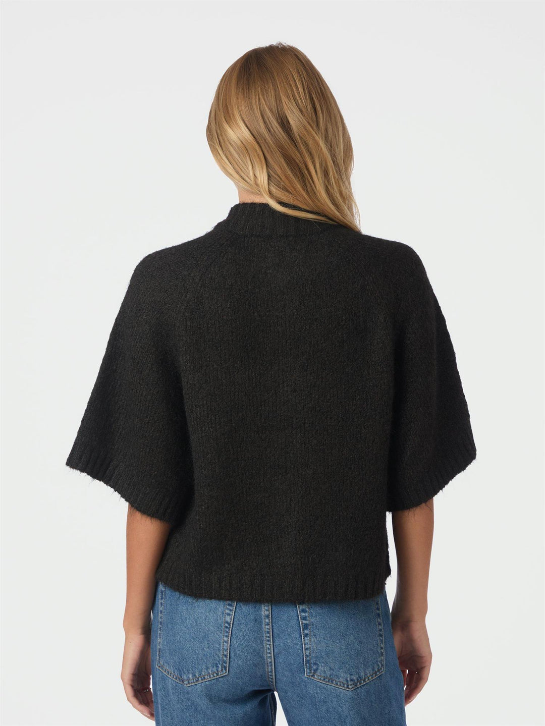 Benuta Fluffy Knit Cardigan  Dark Brown