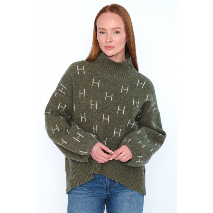 FAM Short Sweater  Winter Moss