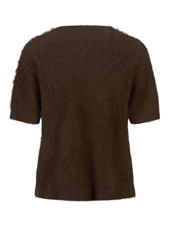 Emmy Brushed Tee  Brown