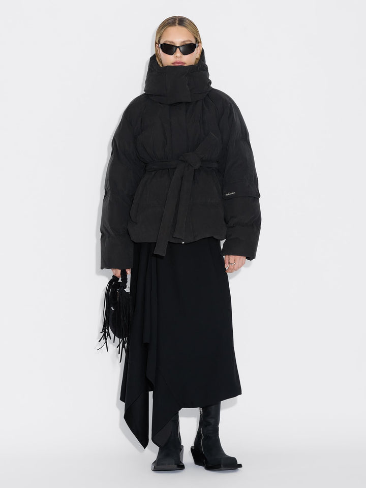 Steilia Brushed Down Jkt  Black