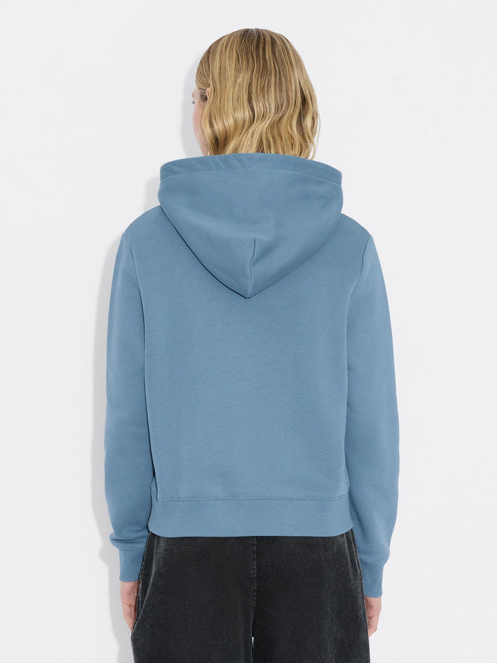 W Regular Hoodie  Blue