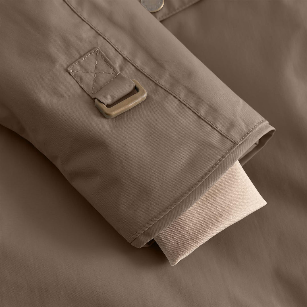 MATWANG fleece lined winter jacket  Morel Grey