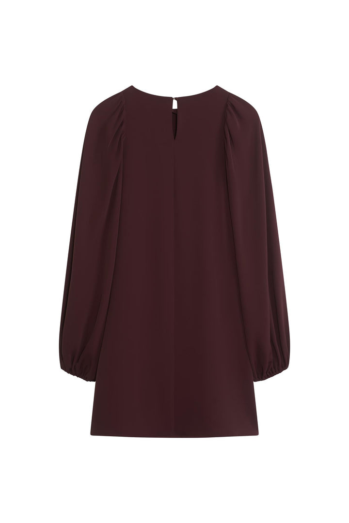 VALERIA Crepe  Dk Burgundy