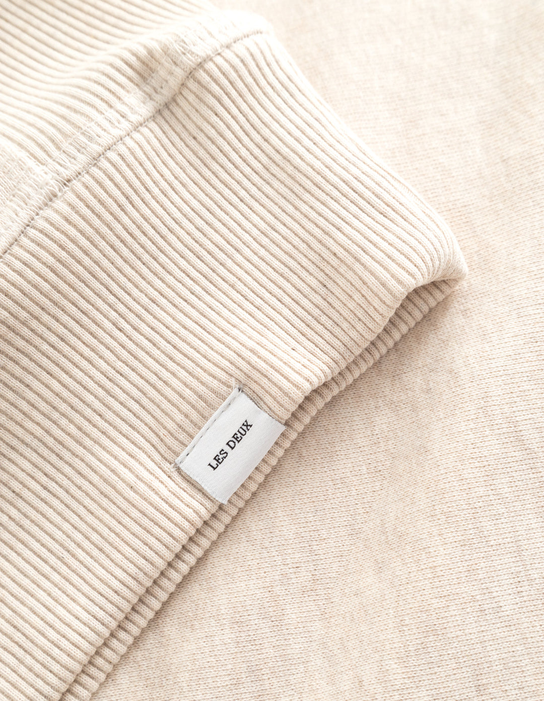 Dexter Half-Zip Sweatshirt  Oatmeal Mélange