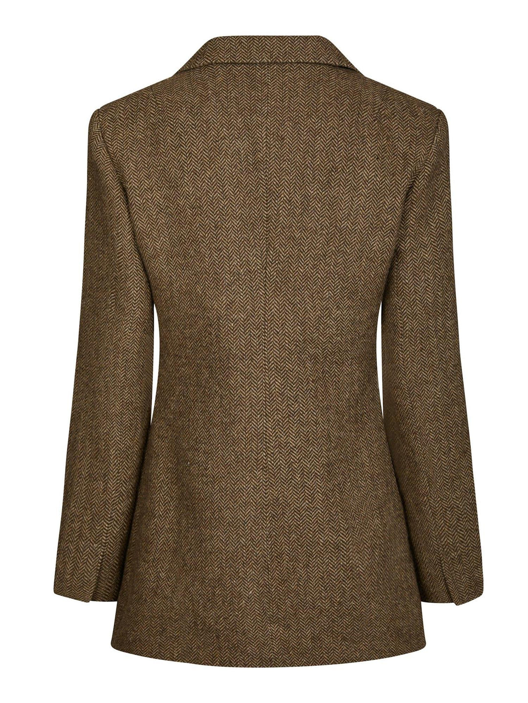 Bowie herringbone blazer  Brown
