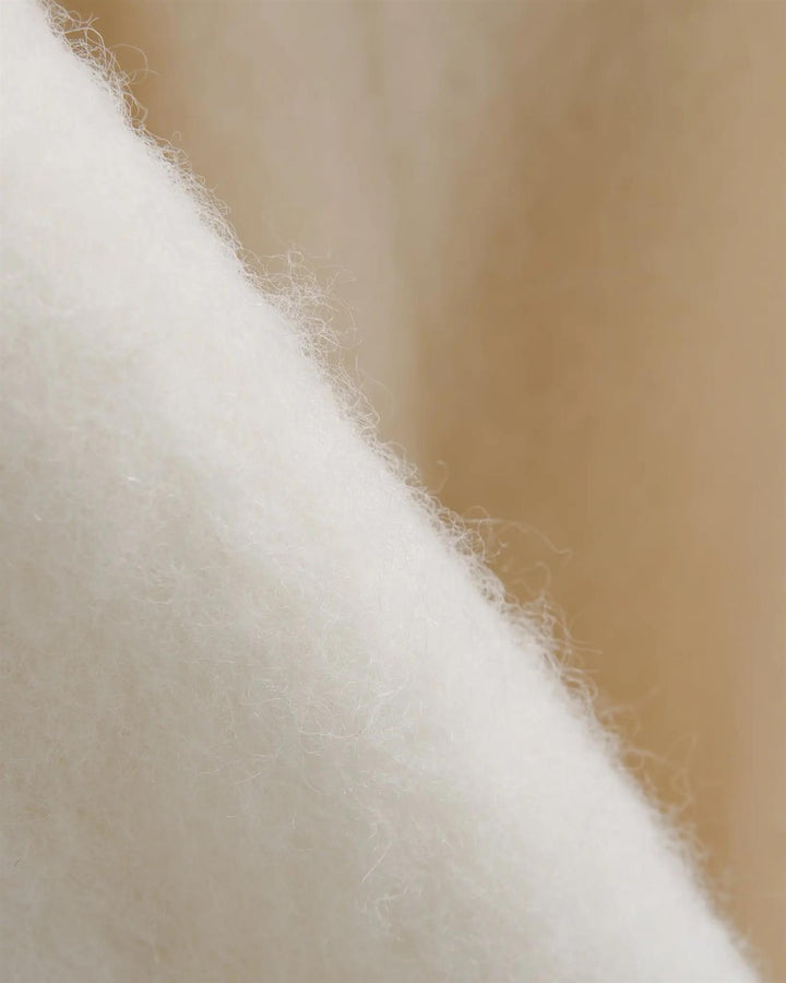 PLUSH COAT  Offwhite