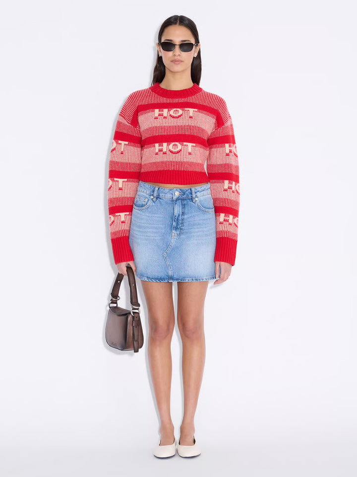 Denim Mini Skirt  Lt. Blue