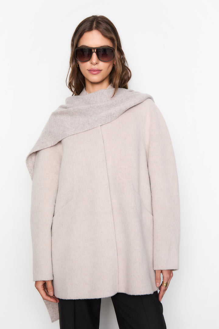 Magaret Jacket  Greige Melange