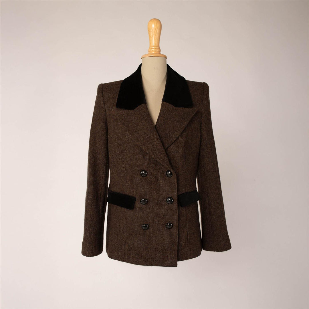 DUNE HERRINGBONE  Brown