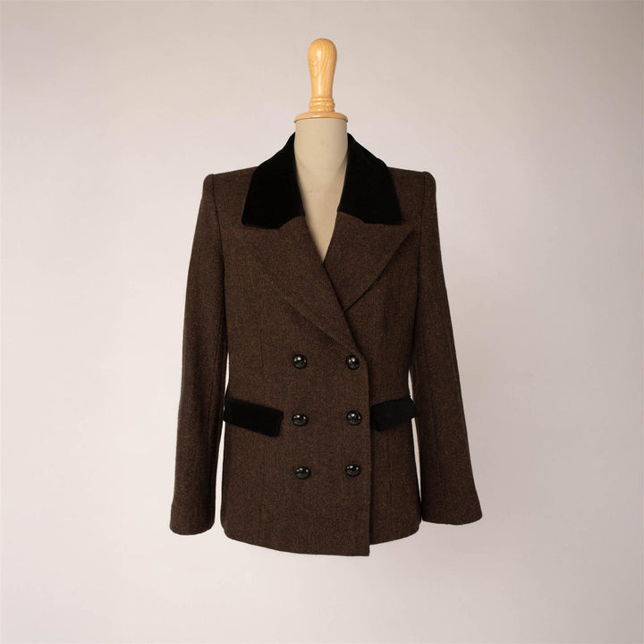 DUNE HERRINGBONE  Brown