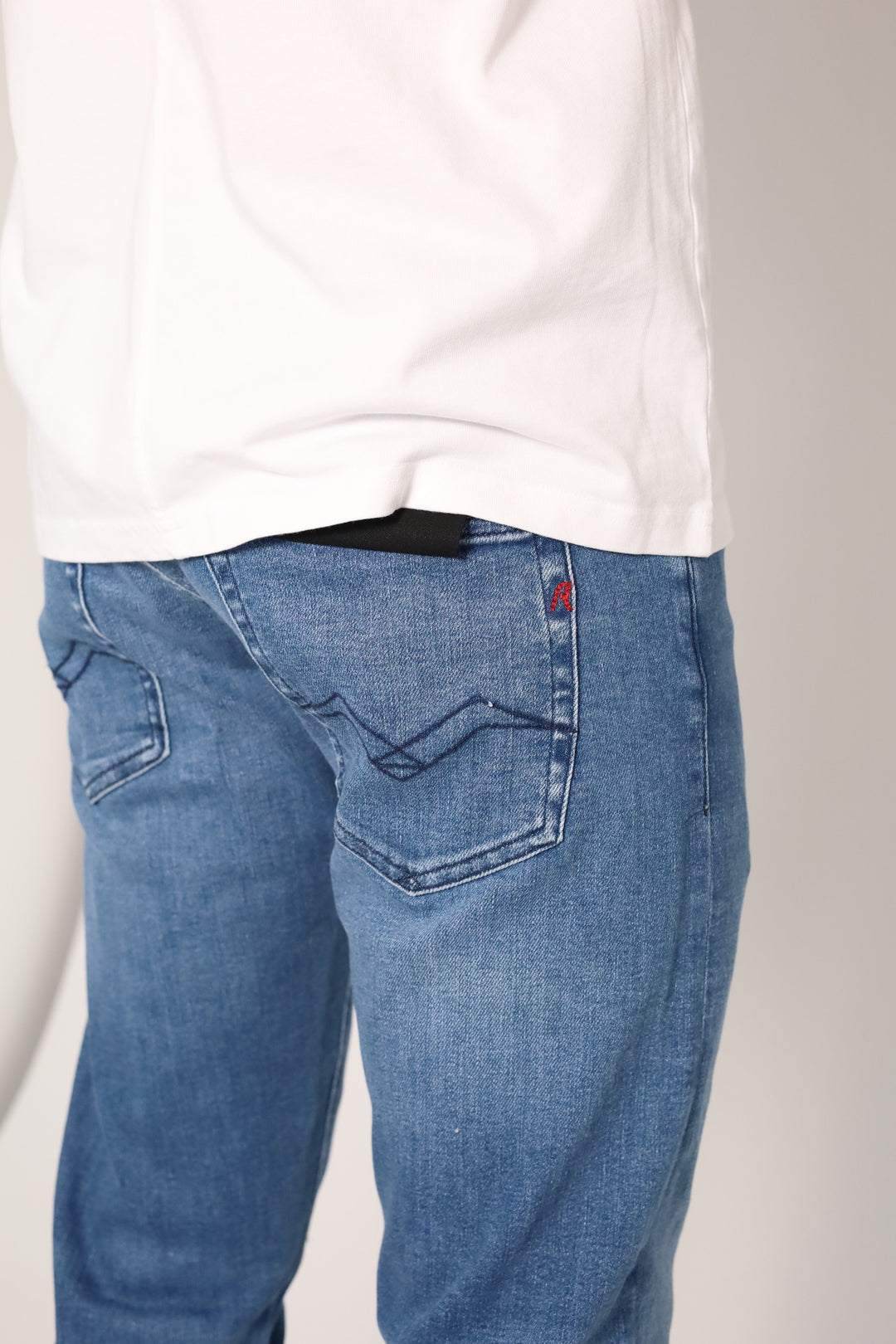 Grover, Straight Medium Blue