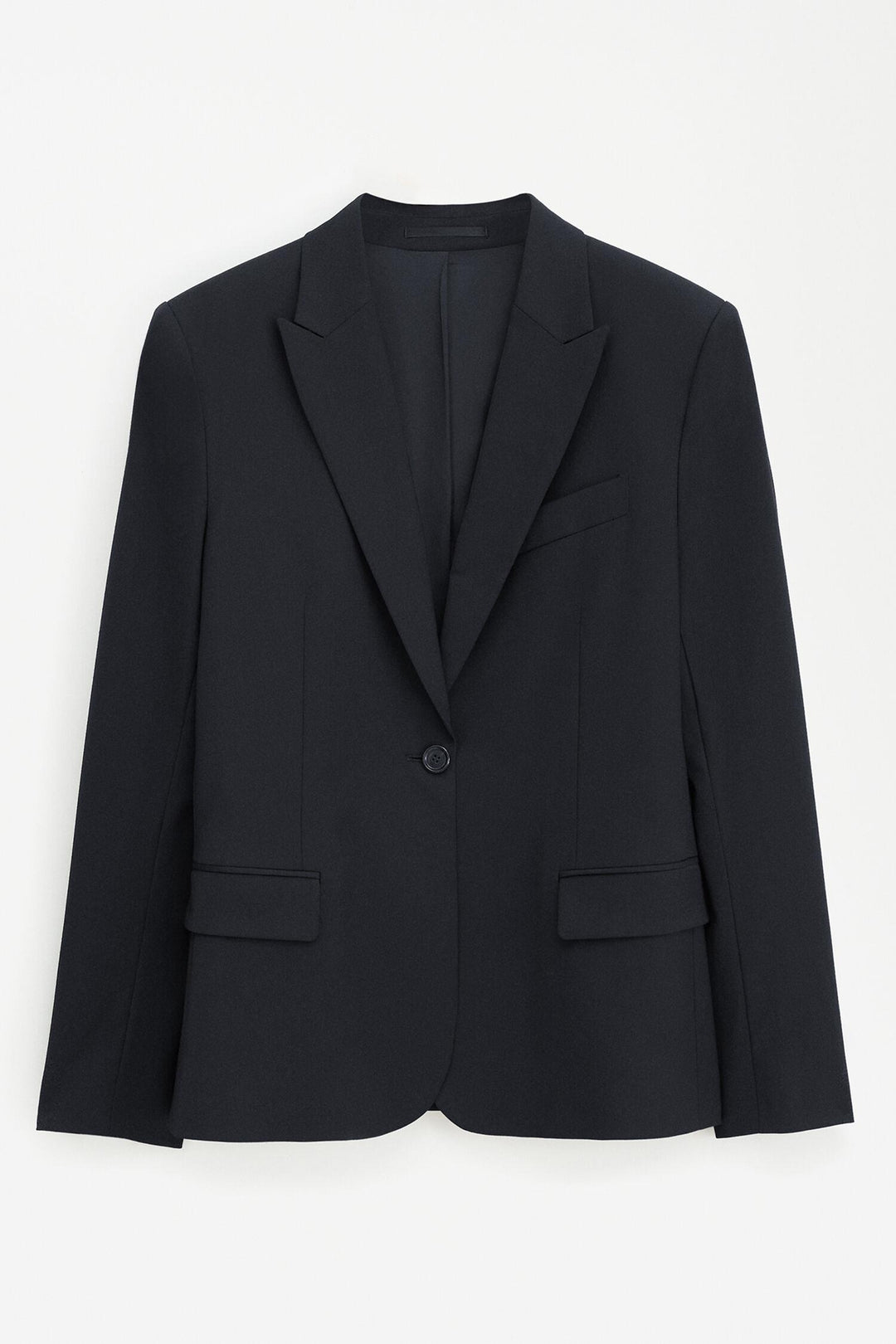 sasha cool wool blazer  Black
