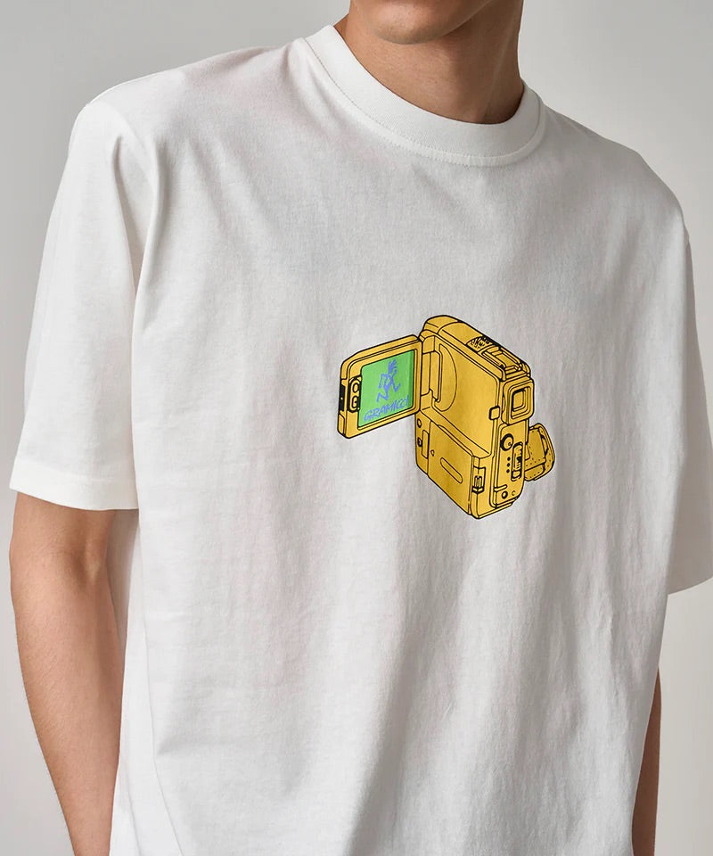 CAMCORDER TEE  White
