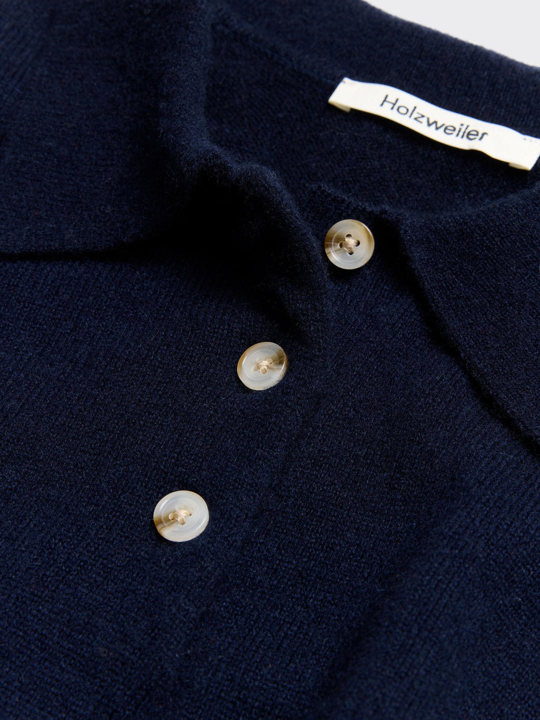 ISABELLA CASHMERE POLO  Dk.Navy