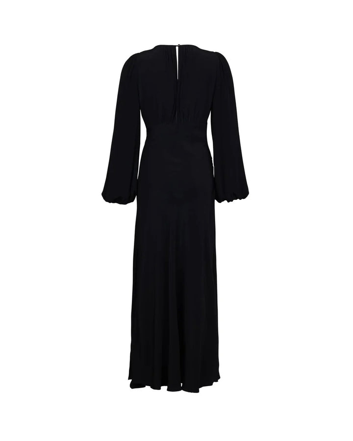 Viscose Maxi Dress  Black