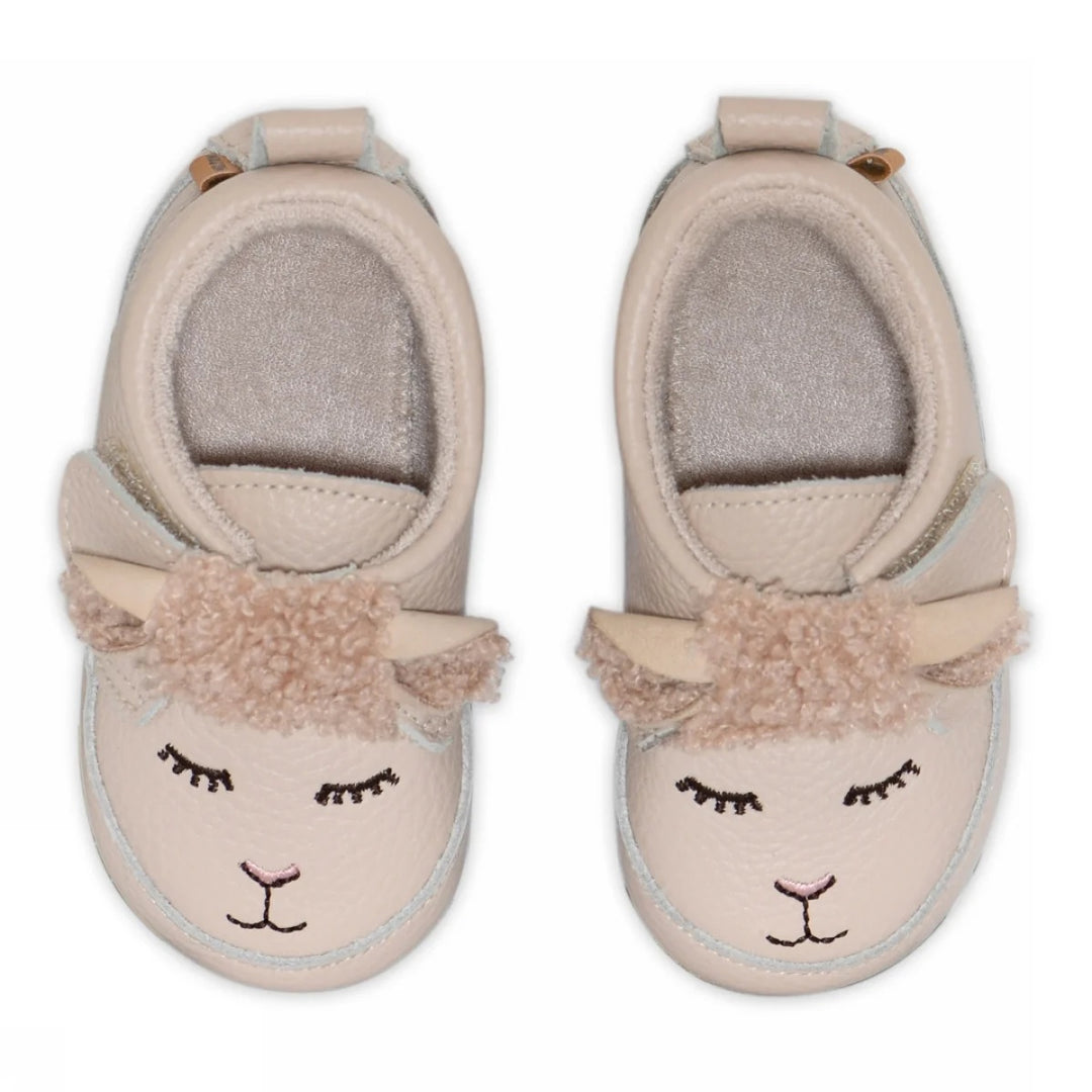 Lamb leather slippers  Oxford Tan