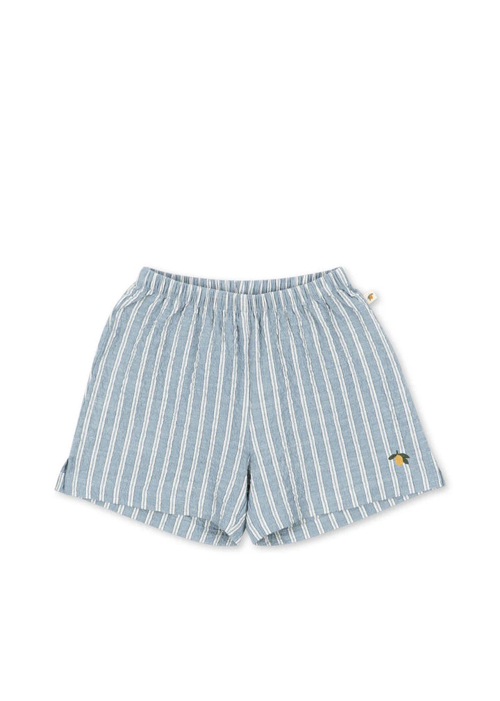 ELLIOT SHORTS GOTS  Trio Bleu Stripe