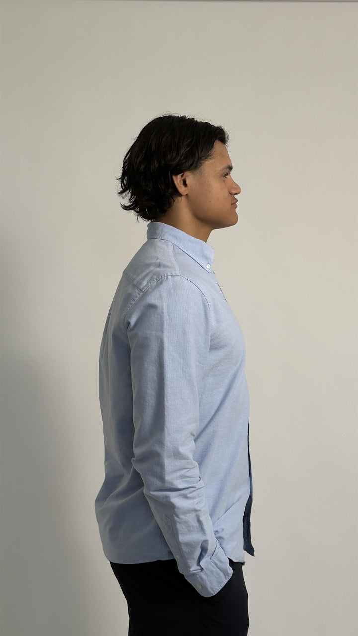Saliam BX shirt 15095  Oxford Blue