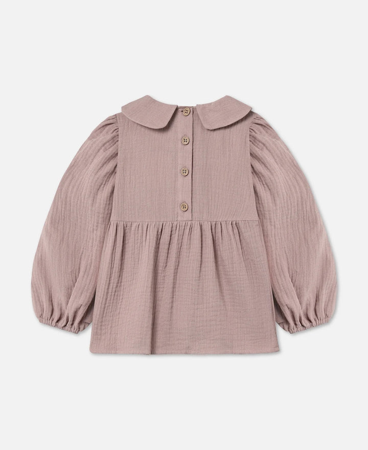 ELMO LS BLOUSE  Woodrose