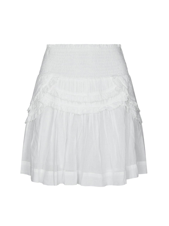 Maliah S Voile Skirt  White