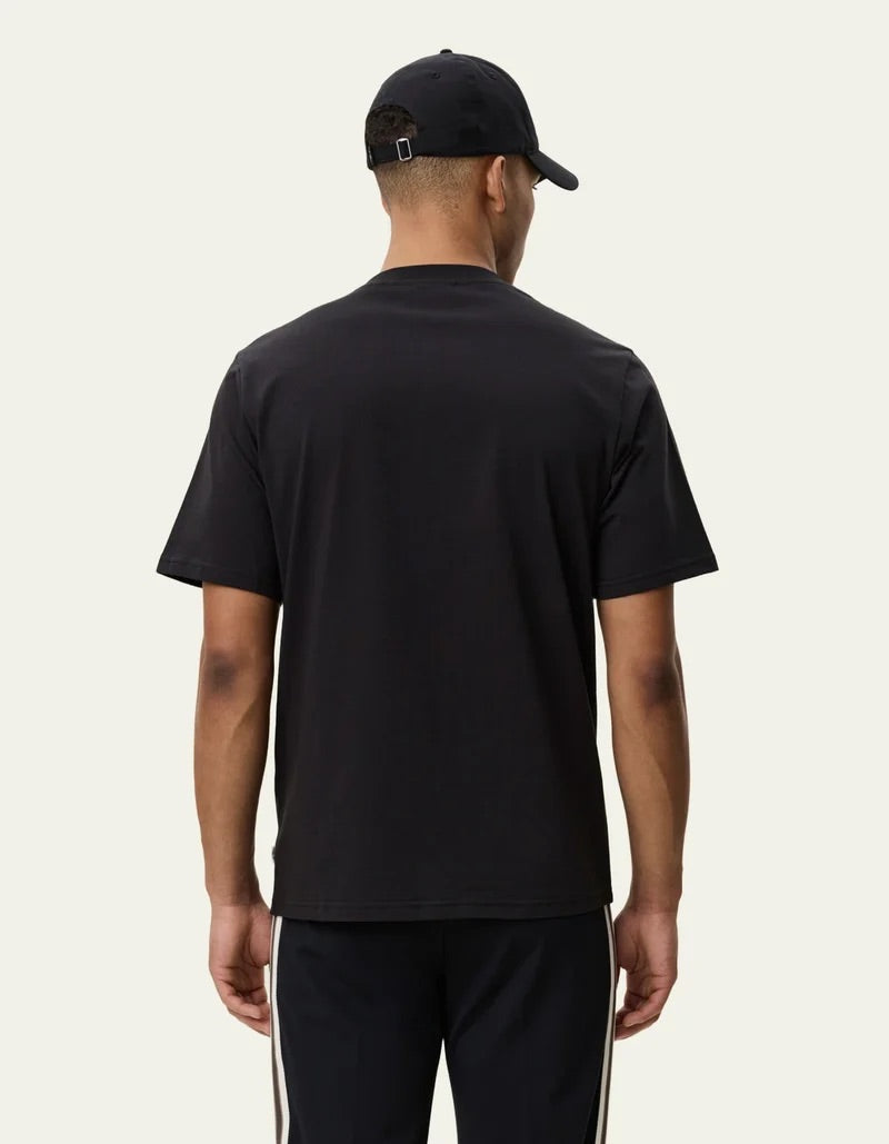 Signature Print T-Shirt  Black