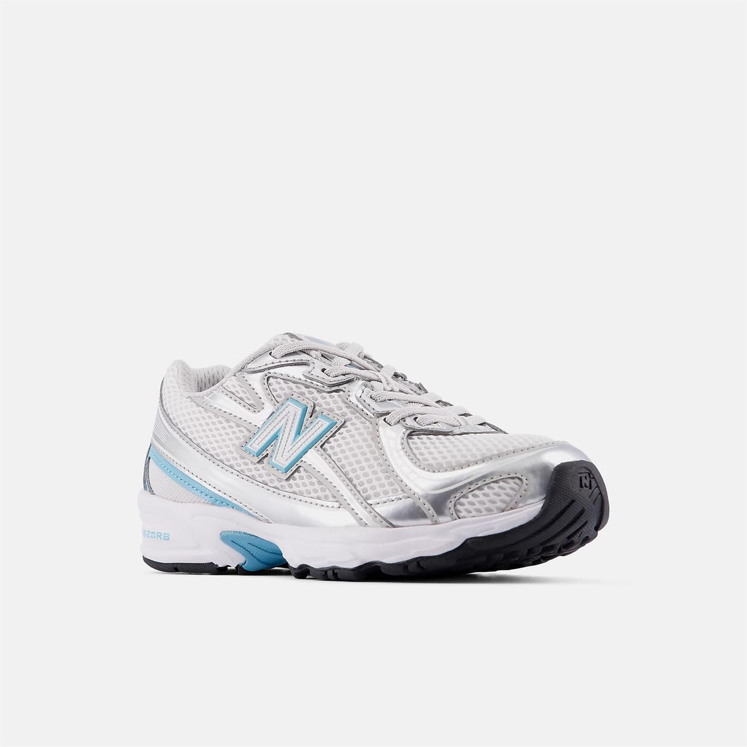 New Balance 740 Kids Bungee Lace  Grey Matter
