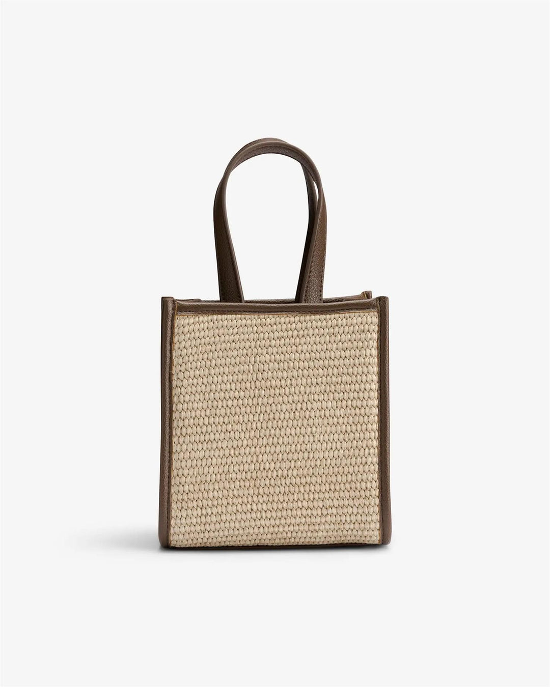 Iben Straw Bag Mini  Brown Straw