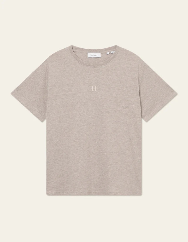 Mini Encore T-Shirt 2.0  Dark Sand Melange/Ivory