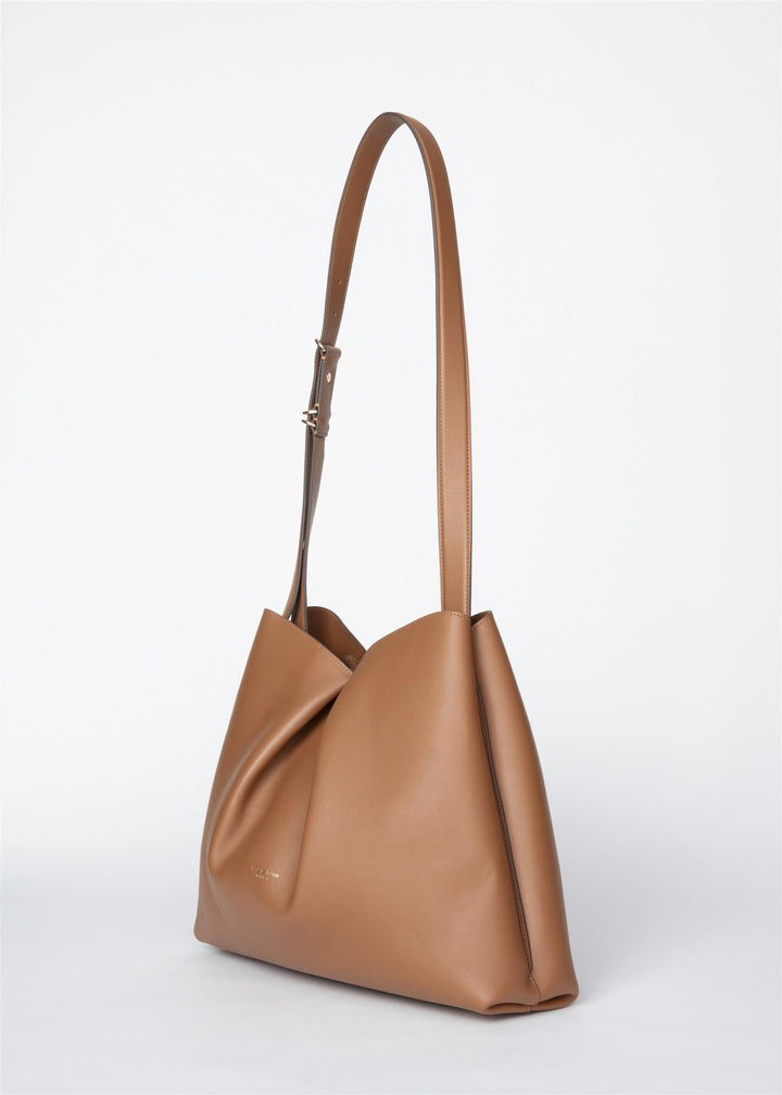 BLOOM LARGE SHOPPER  Cognac
