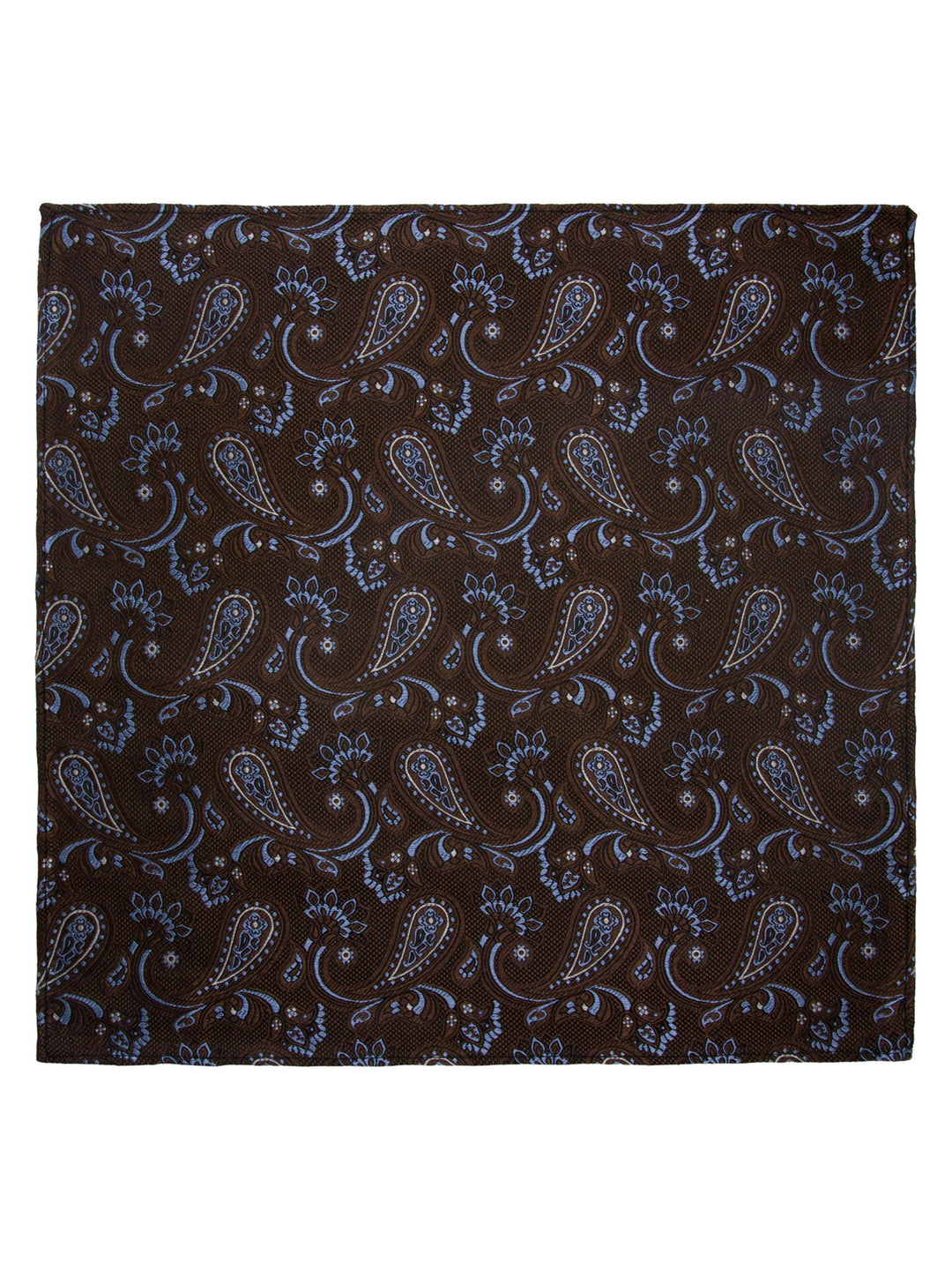 Silkeslips m/hanky mønstret  Brun